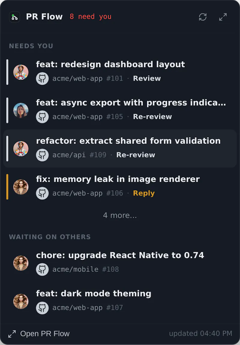 PR Flow screenshot 10