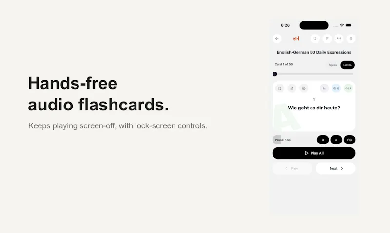 VoiceCards screenshot 3