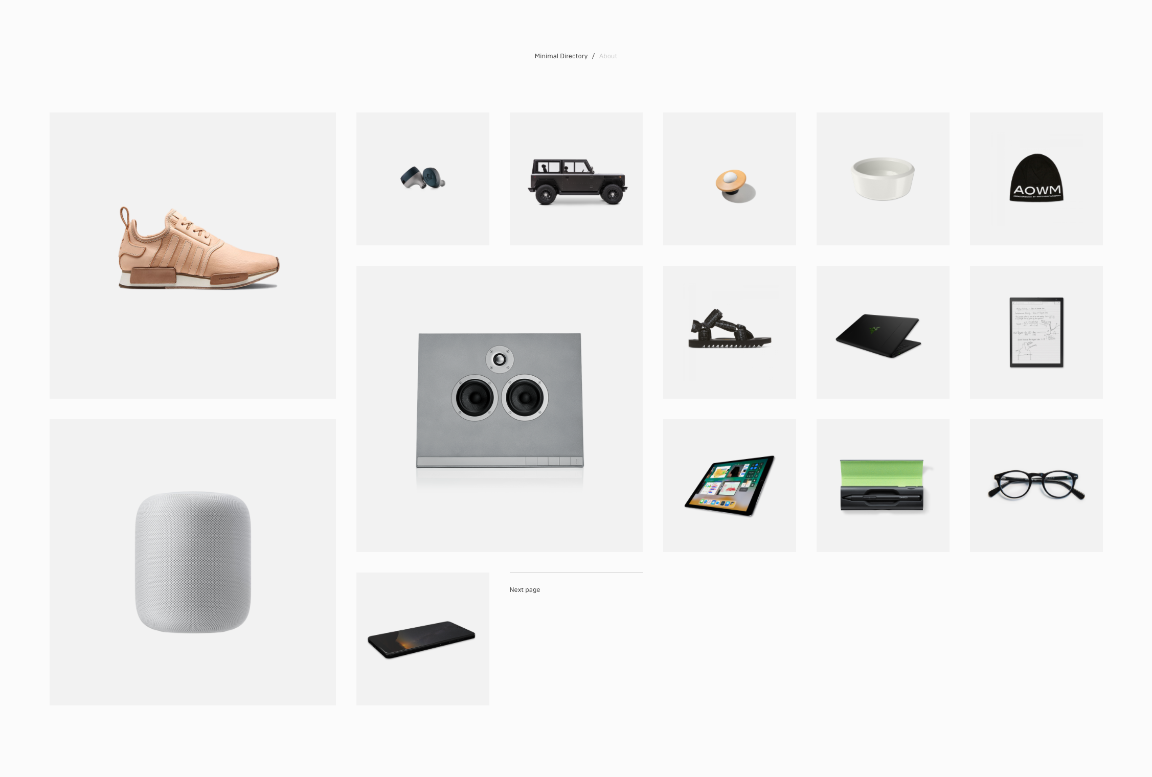 Minimal Directory gallery image