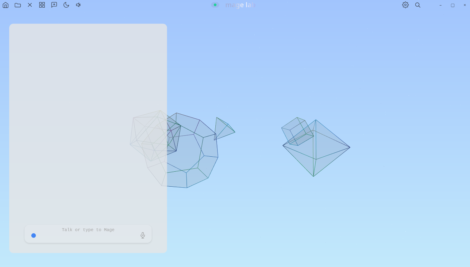 Média Mage Lab V0.7.2 Beta publique - Mage Lab est une nouvelle façon puissante de contrôler l'IA sur votre bureau 3