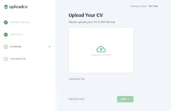 UploadCV gallery image