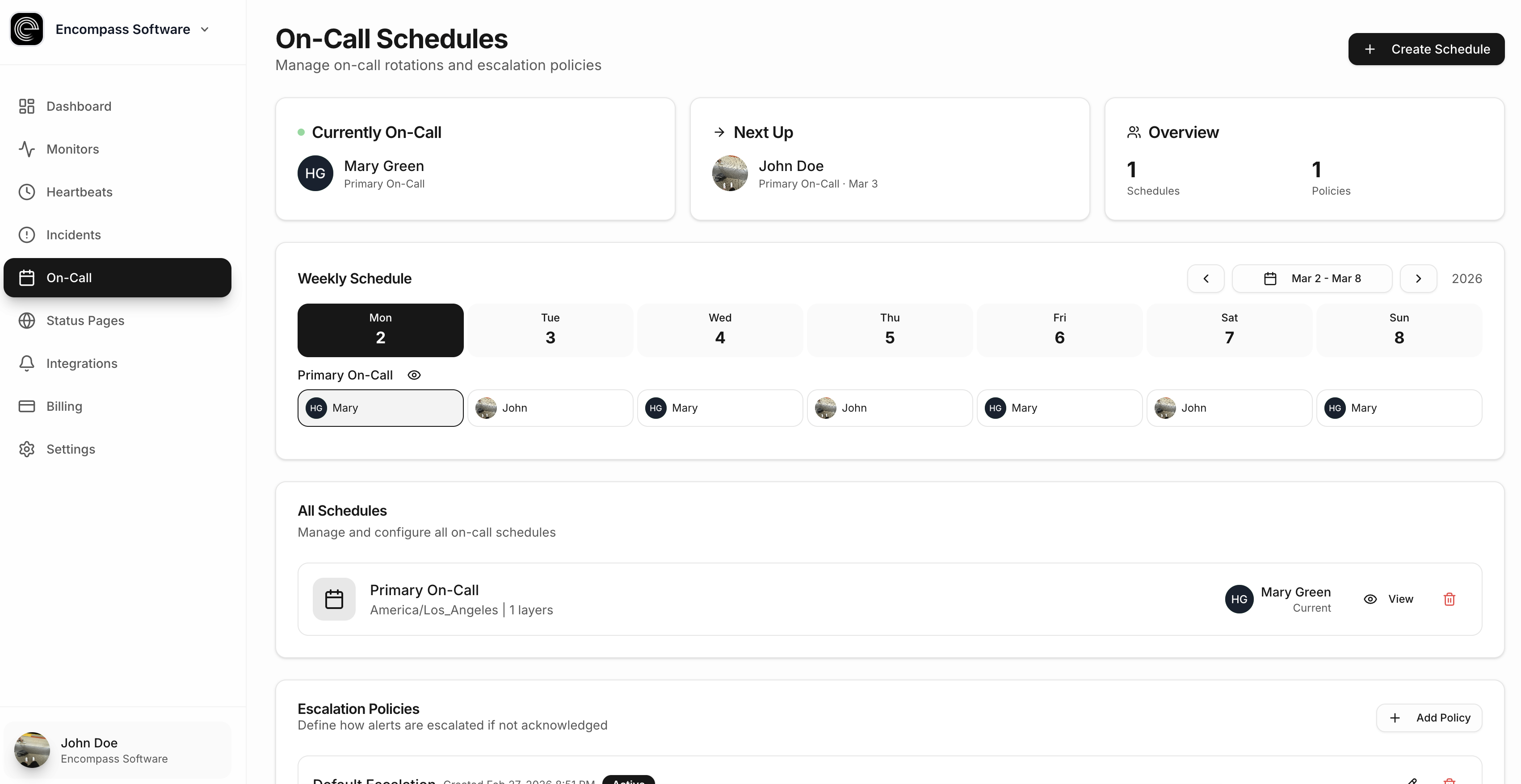Encompass - Screenshot 3 showing product features and functionality