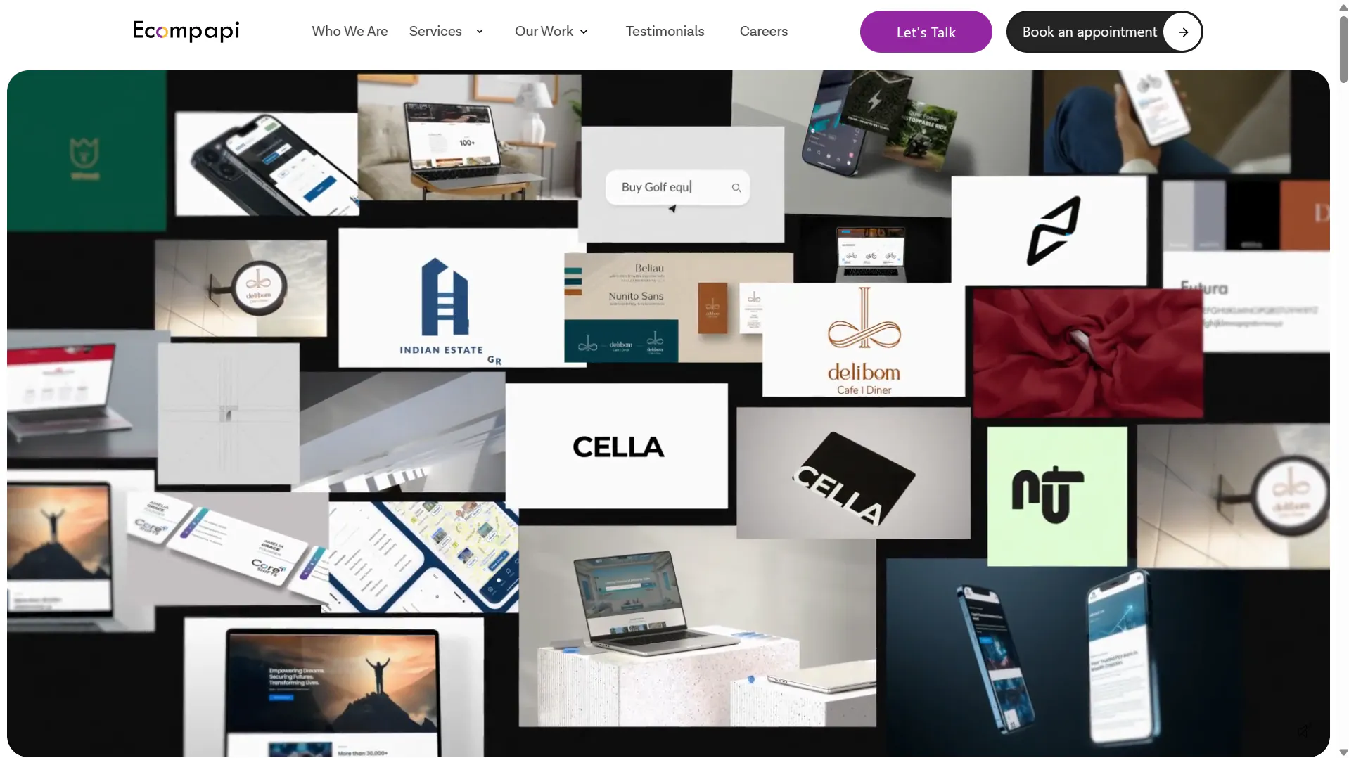 Ecompapi Digital Agency 제품 배너