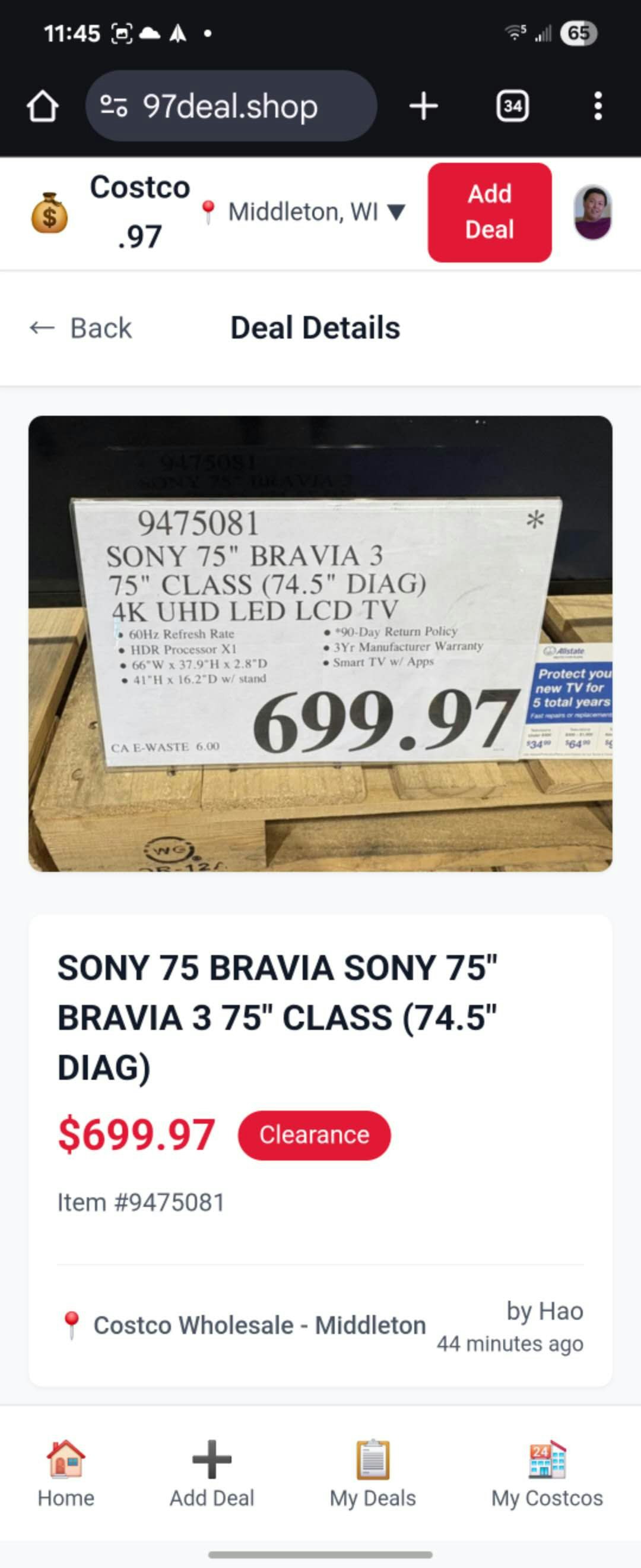 97Deal.shop – Costco Clearance Deals media 2