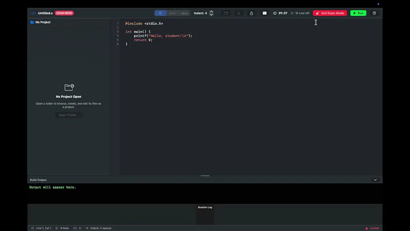 StrictCodeIDE  screenshot 1 (video preview)