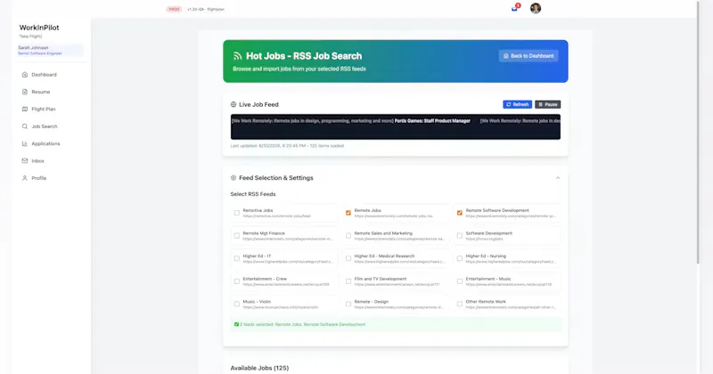 WorkInPilot screenshot 5