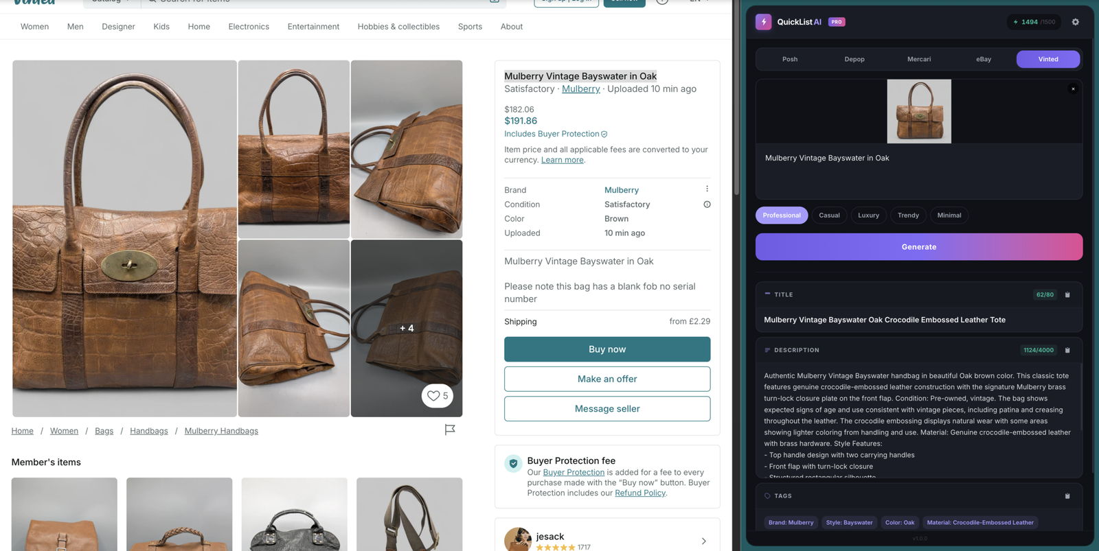 QuickListAI gallery image