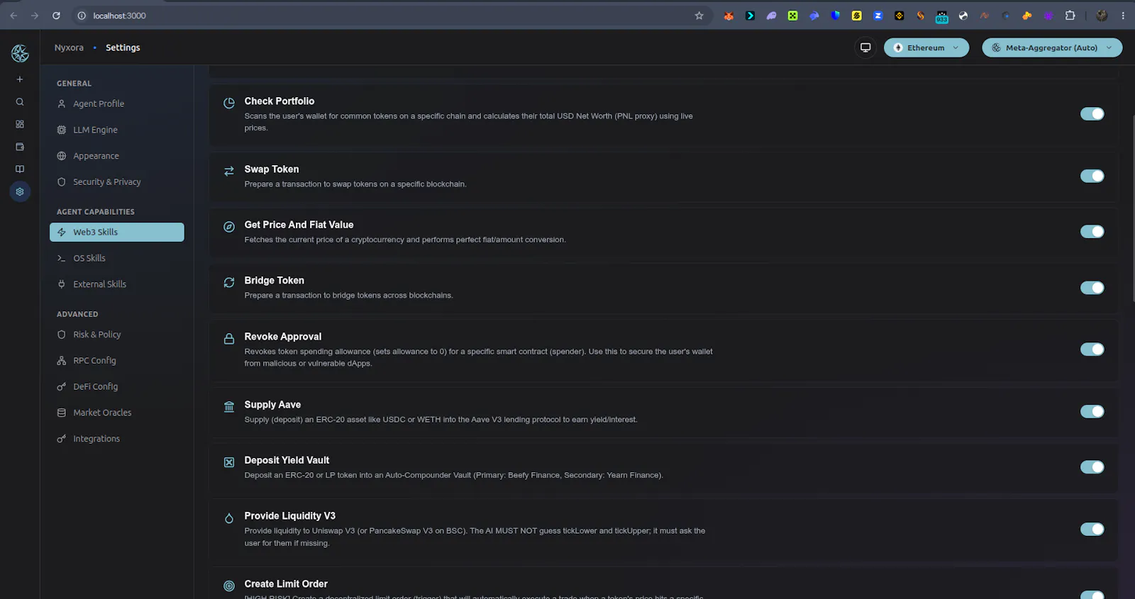 Nyxora Protocol screenshot 14