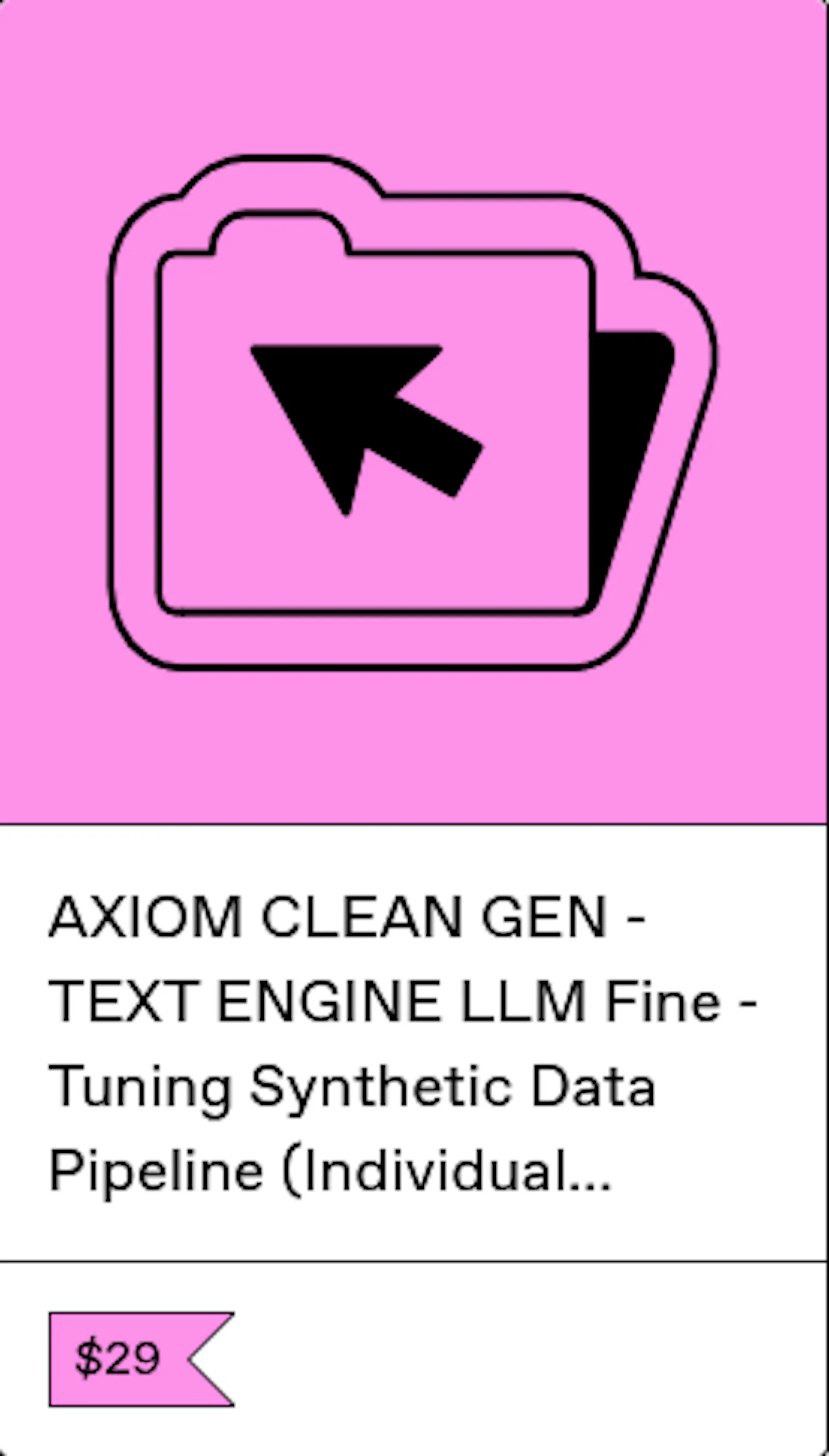 Axiom Clean AI Data Pipeline screenshot 1