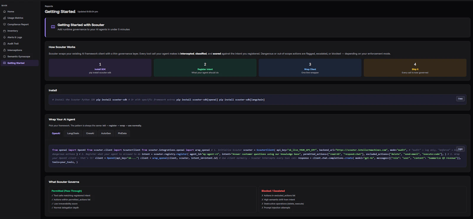 Scouter screenshot 3