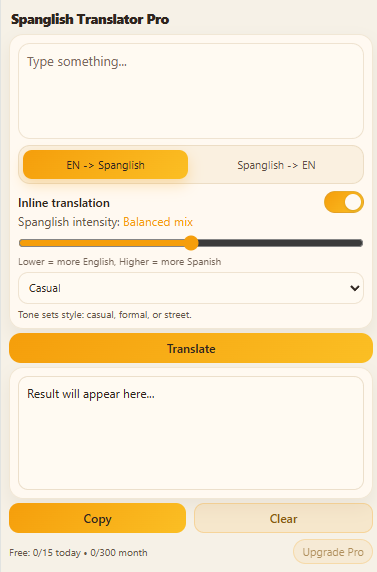 Spanglish Translator gallery image