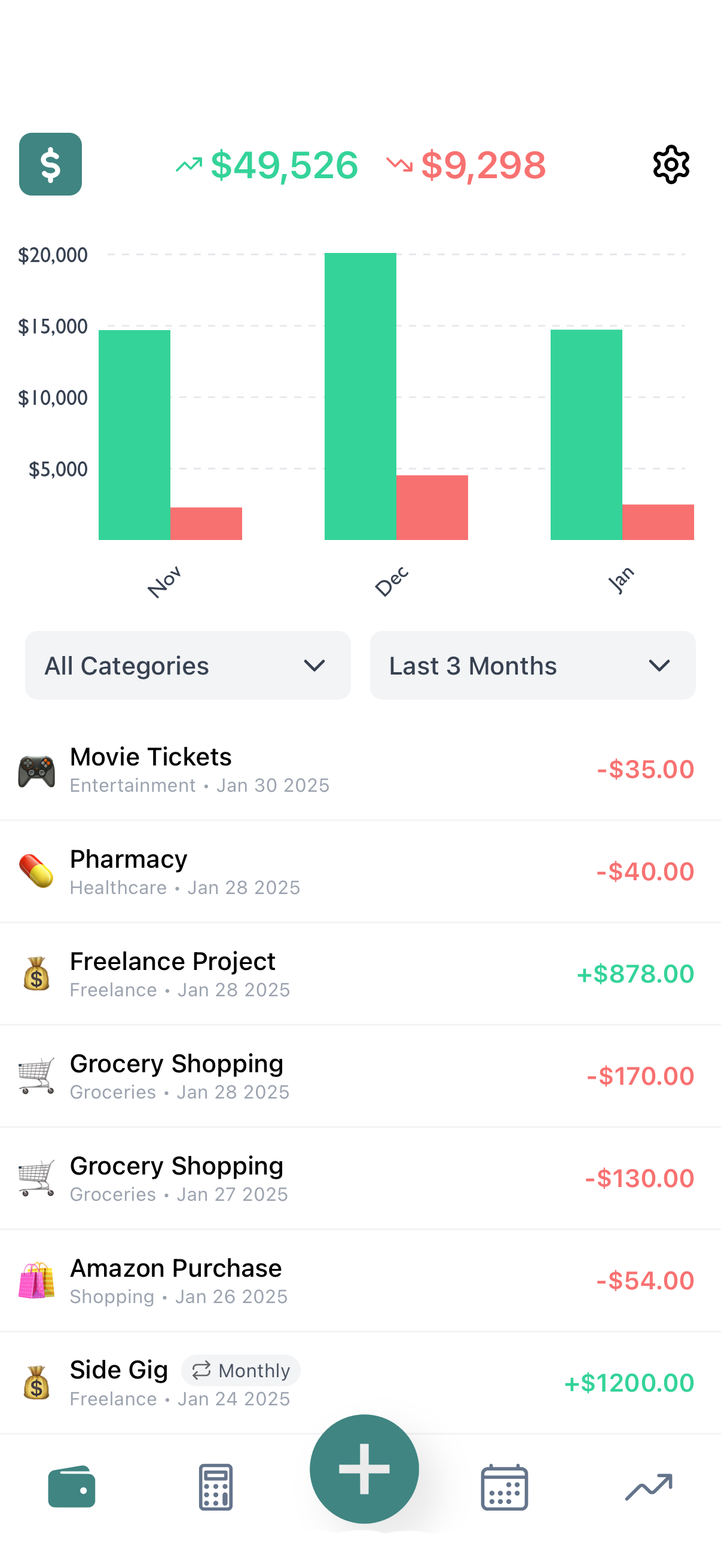 Media Mysimplefinance - Một ứng dụng tài chính đơn giản để theo dõi thu nhập và chi phí của bạn 2