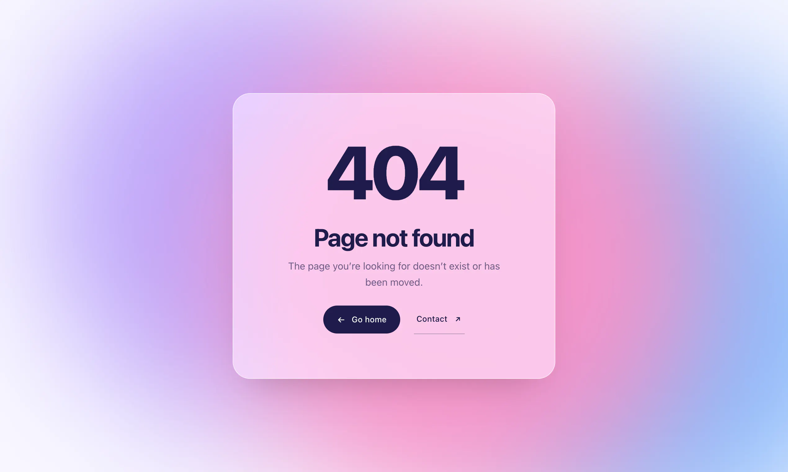 LostPage — Immersive 404 Pages gallery image