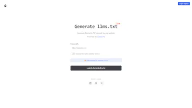 llms.txt β make your website AI-READABLE gallery image