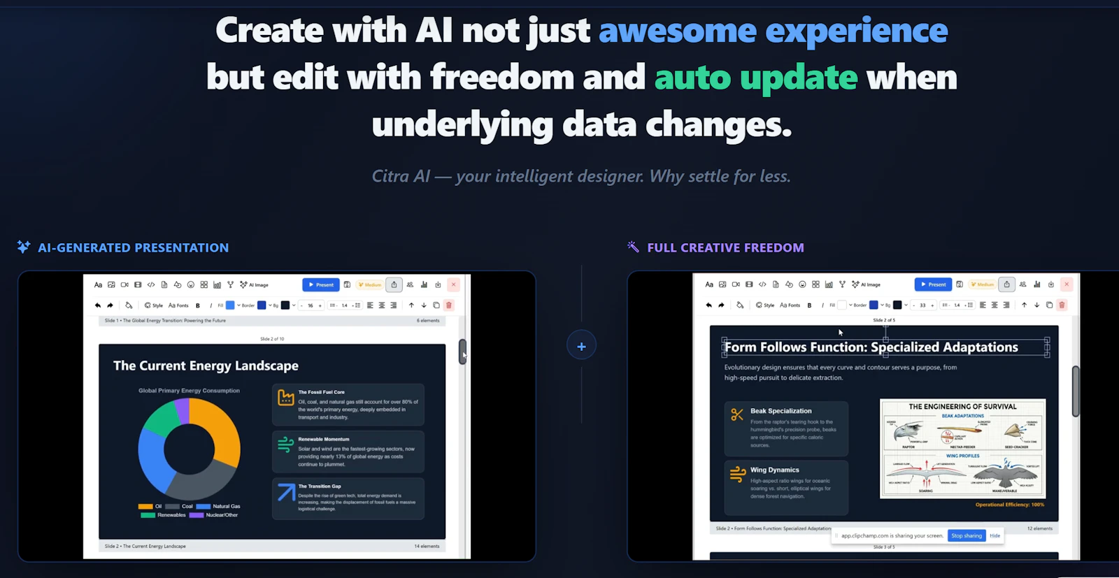 Citra AI screenshot 2