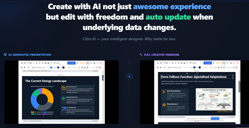 Citra AI screenshot 2