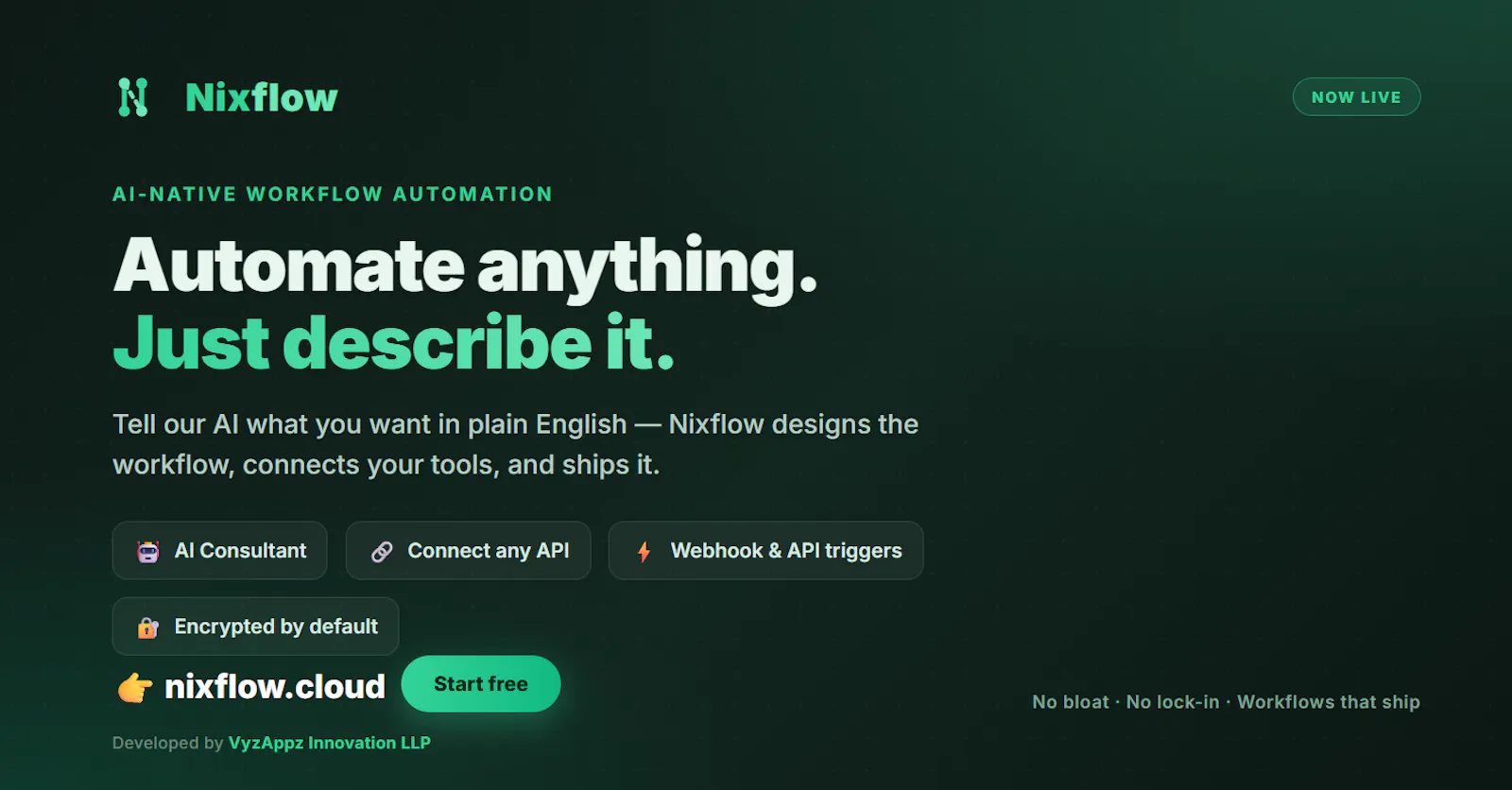 Nixflow screenshot 1