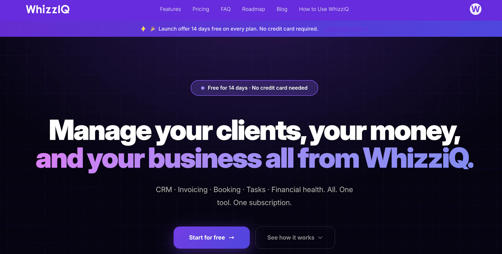 WhizzIQ screenshot 2