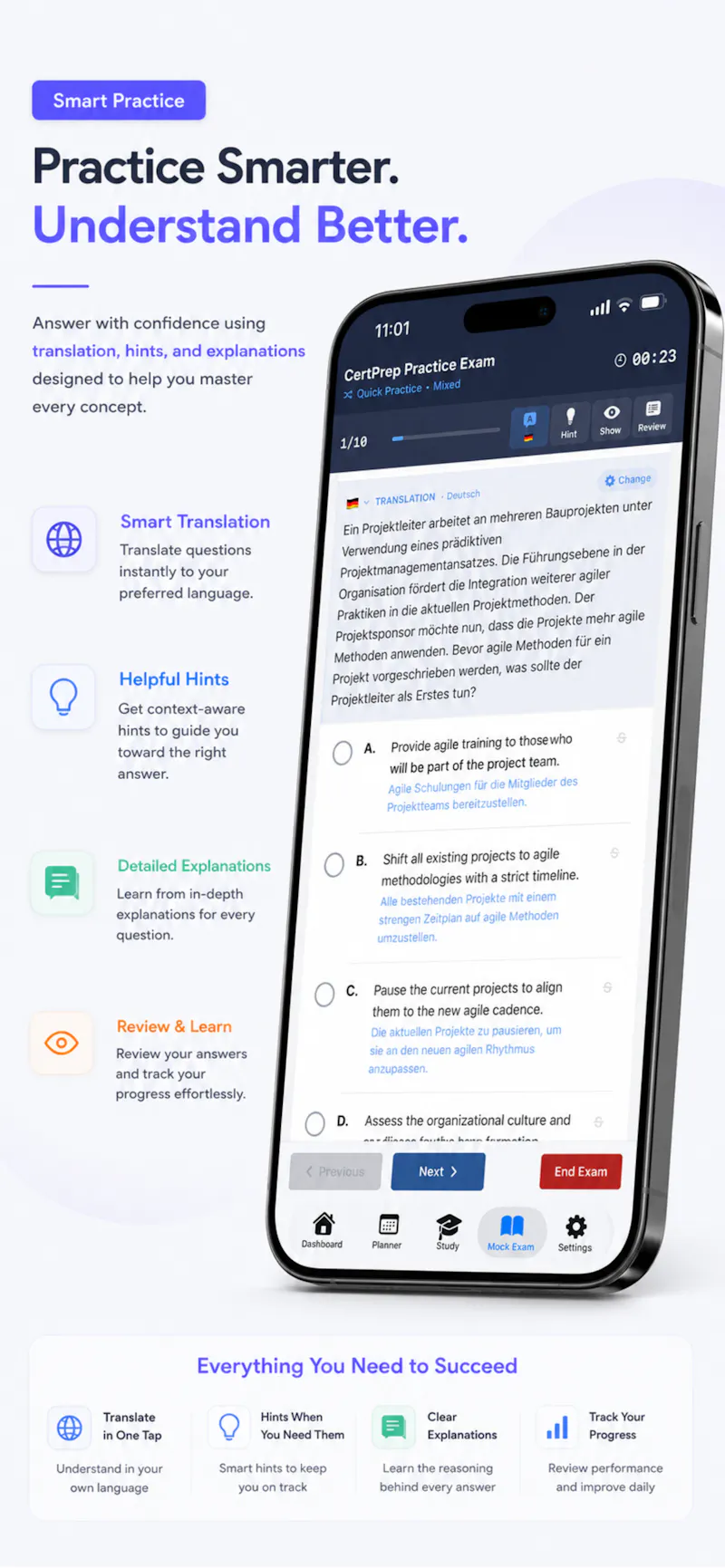 CertPrep – AI Certification Coach screenshot 8