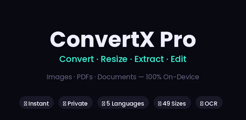 ConvertX Pro - File Converter screenshot 2