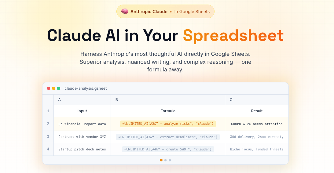 Unlimited Sheets gallery image