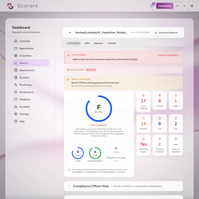 Scanara screenshot 1