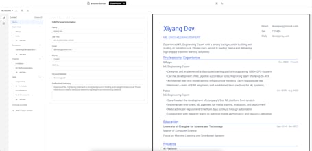 Resume Make gallery image