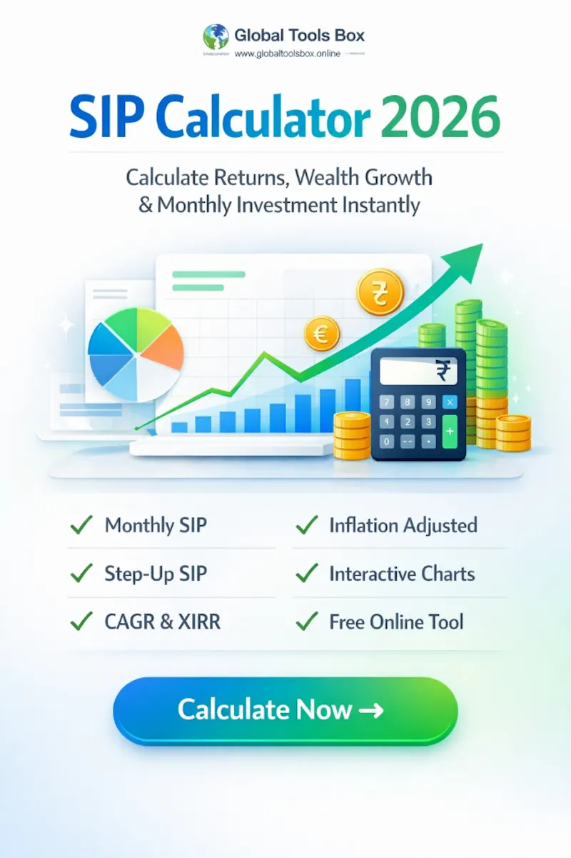 SIP Calculator 2026 screenshot 1
