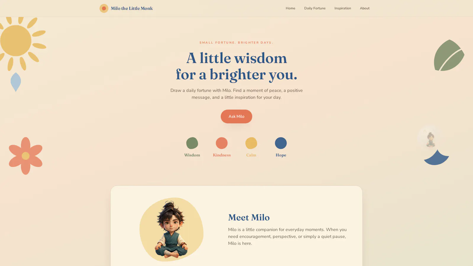 Milo the Little Monk screenshot 2