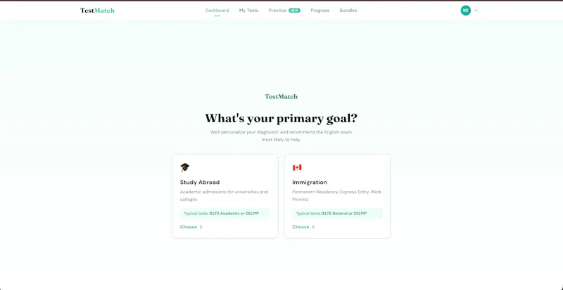 TestMatch screenshot 2