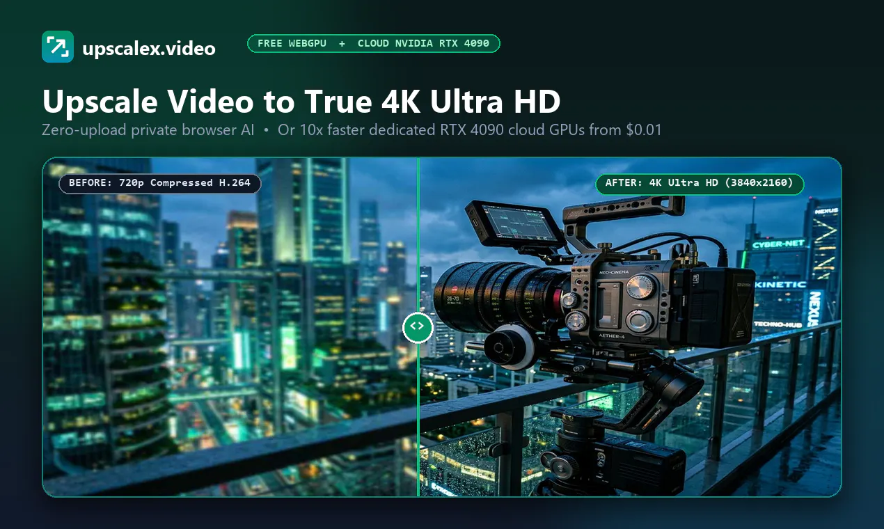UpscaleX Video gallery image