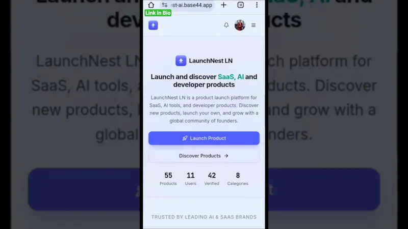 LaunchNest LN screenshot 1 (video preview)