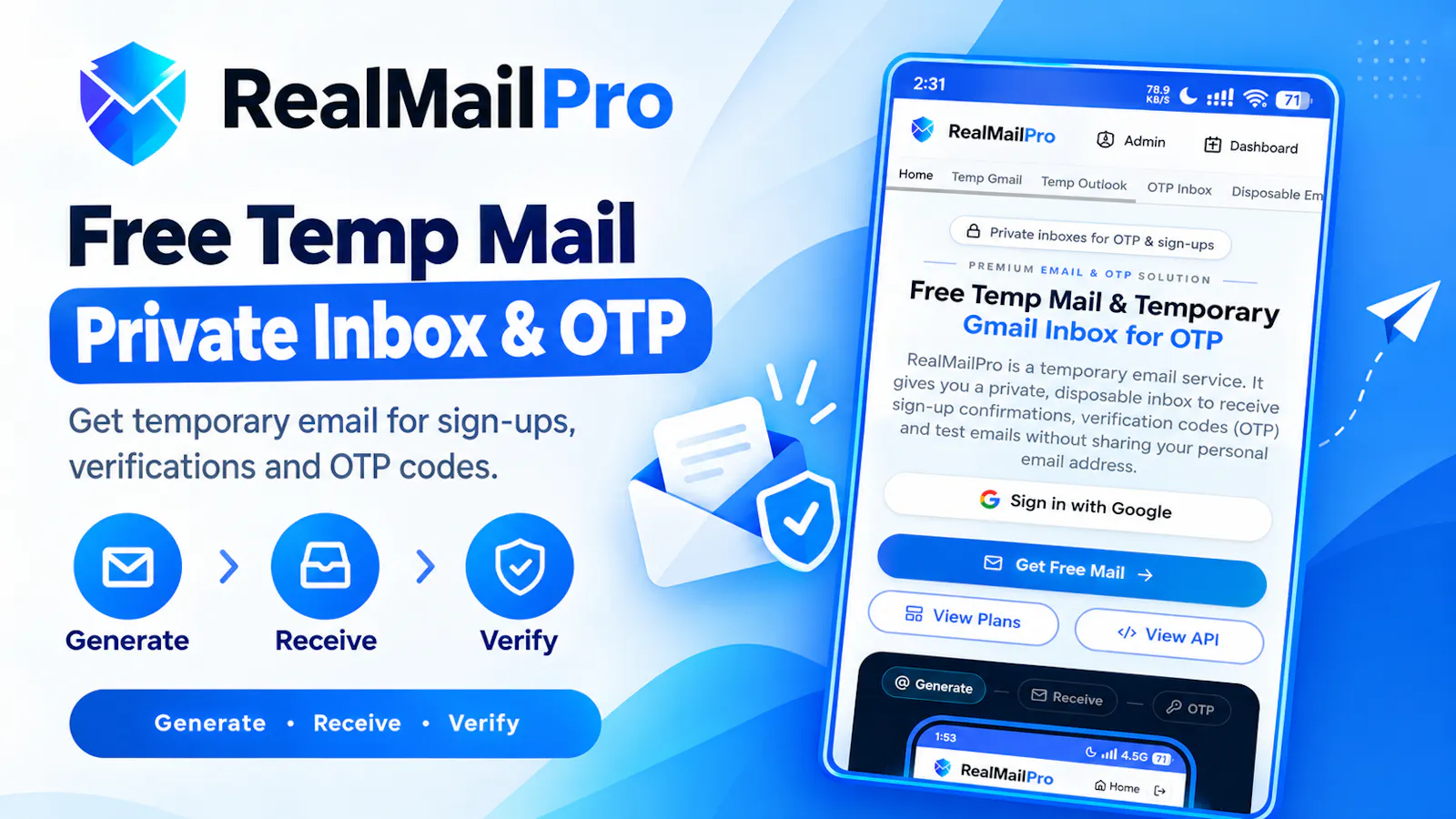 RealMail Pro screenshot 1