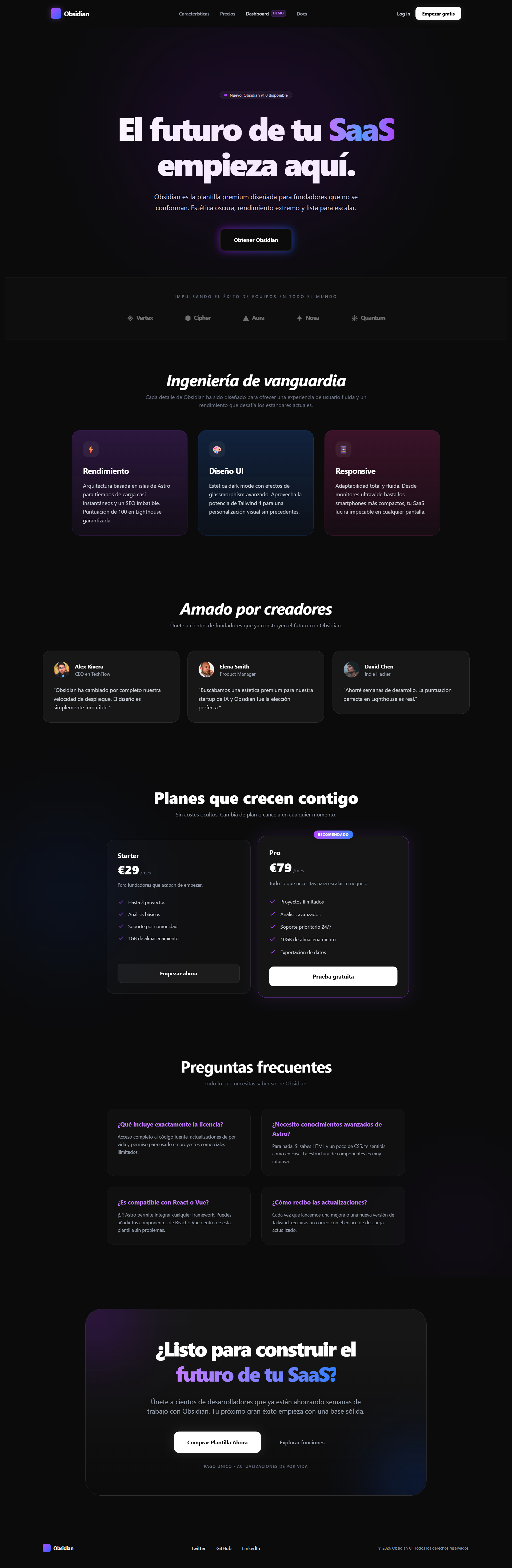 Obsidian UI gallery image