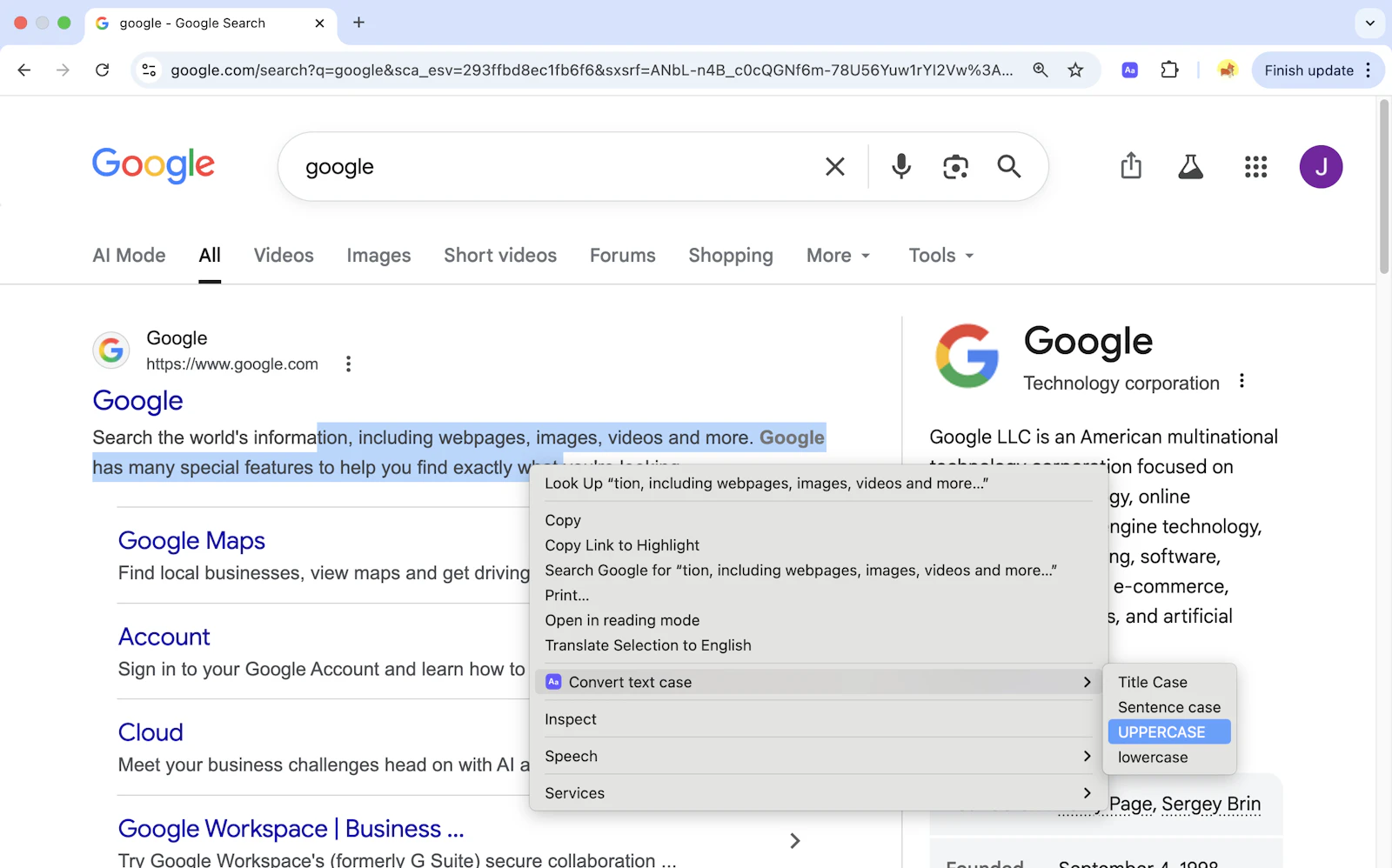 One-Click Text Case Converter screenshot 2