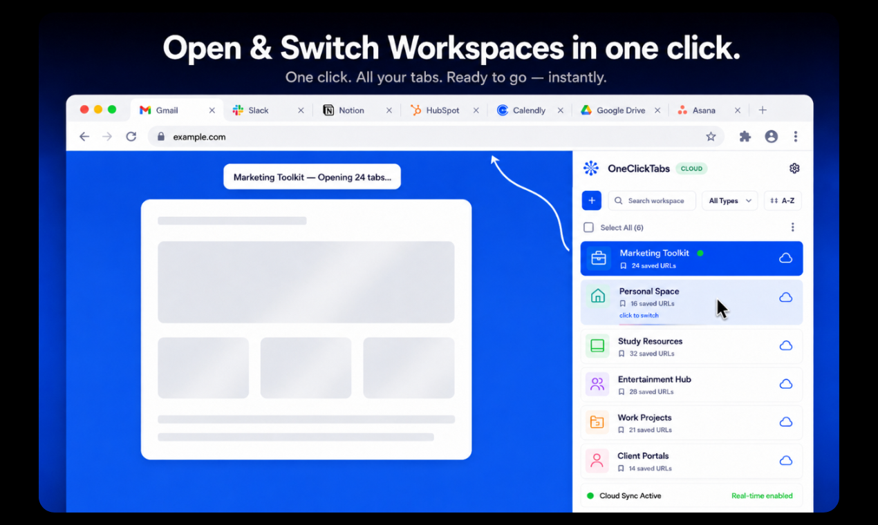 OneClickTabs gallery image