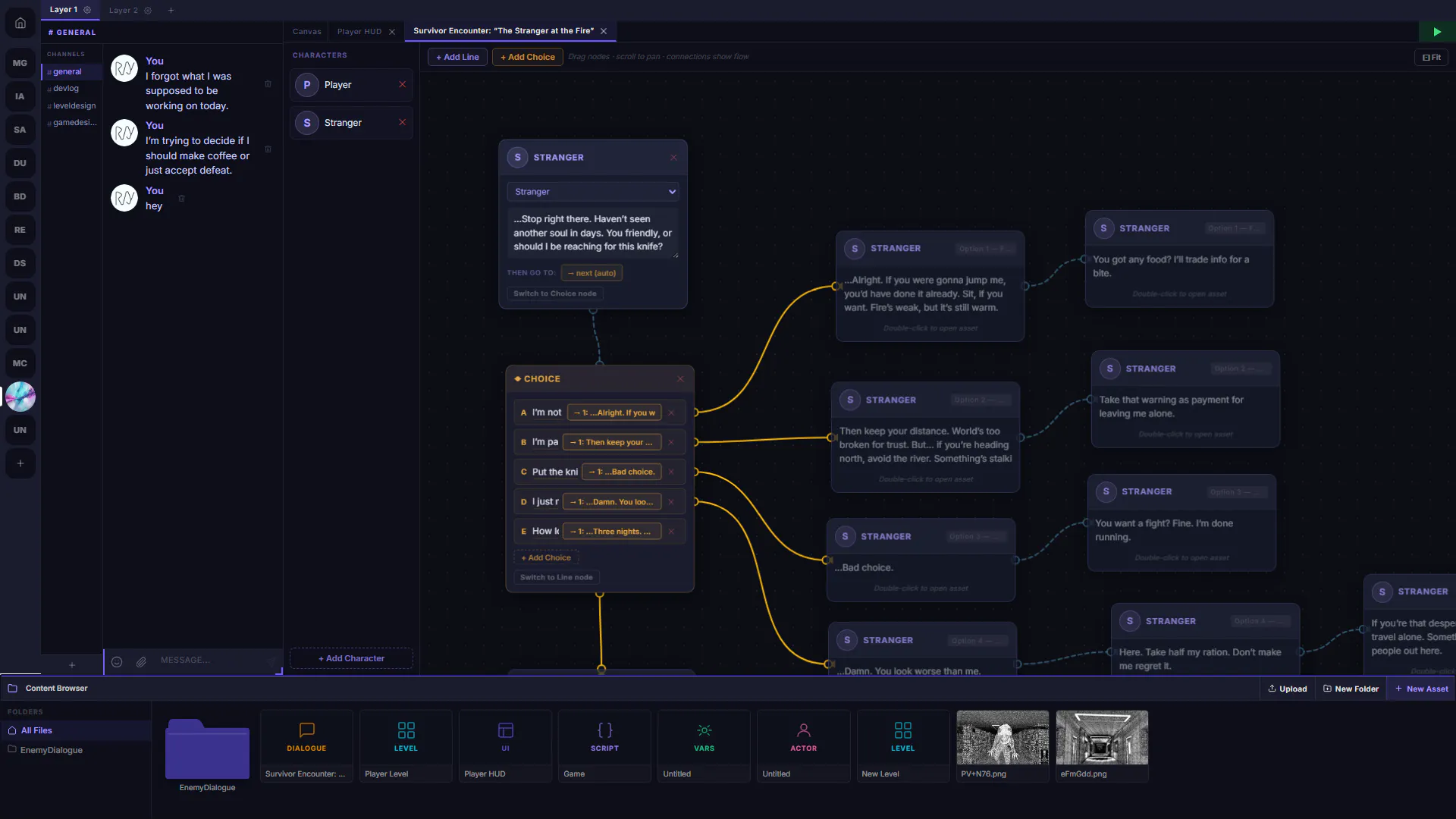 Aviquill: Game Design Visualization Tool gallery image