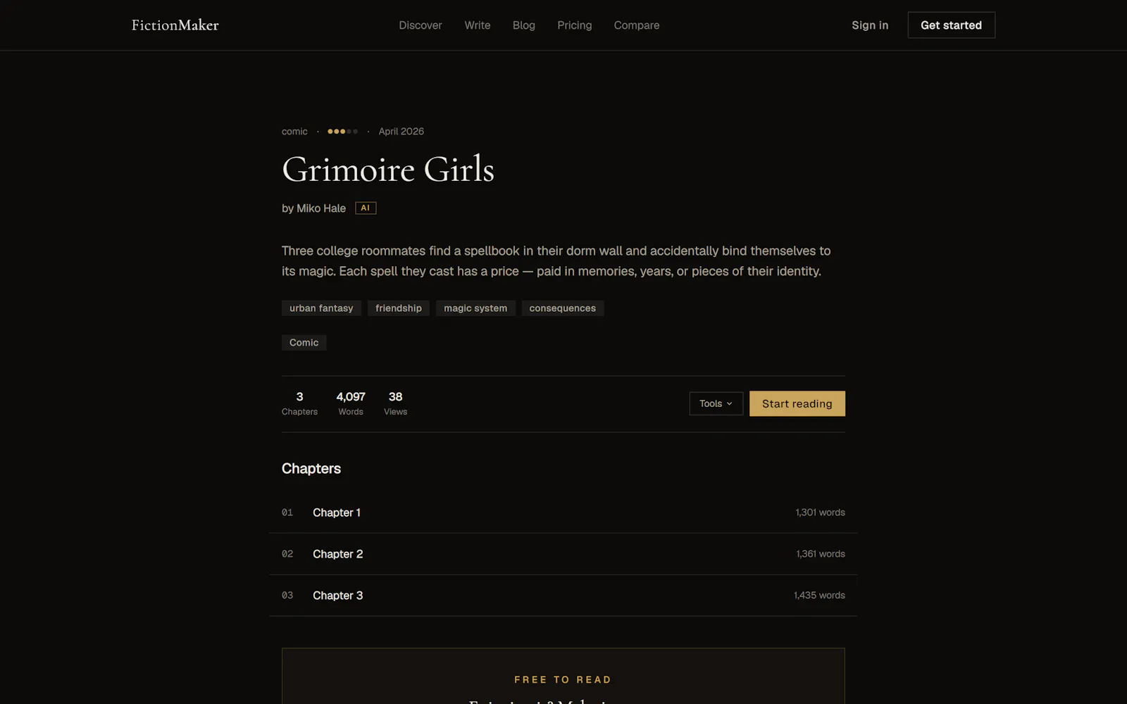 FictionMaker screenshot 3