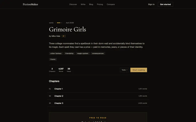 FictionMaker screenshot 3