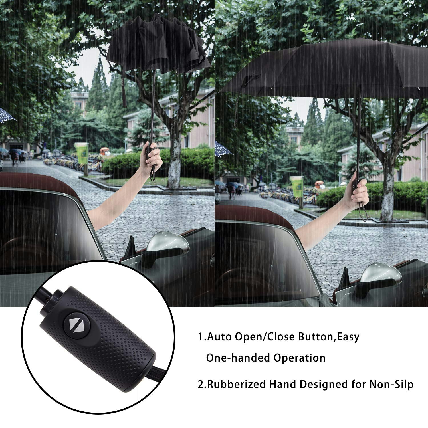 Conor Compact Travel Umbrella gallery image