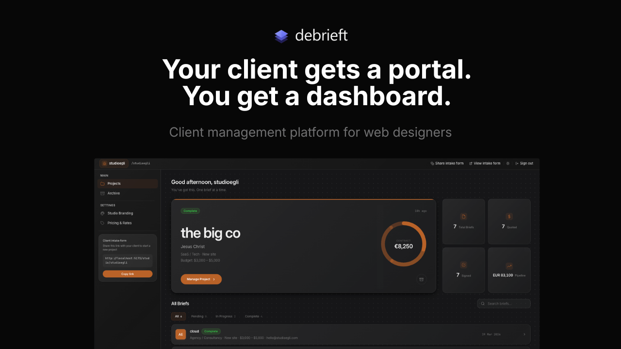 debrieft gallery image