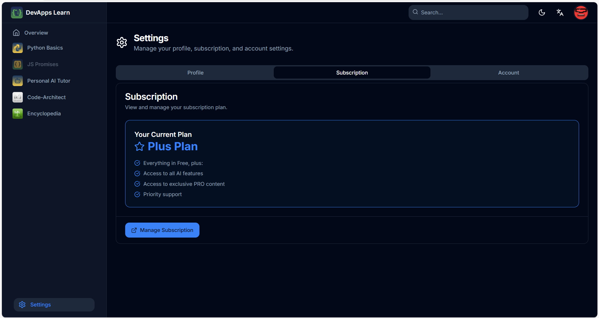 DevApps Learn screenshot 9