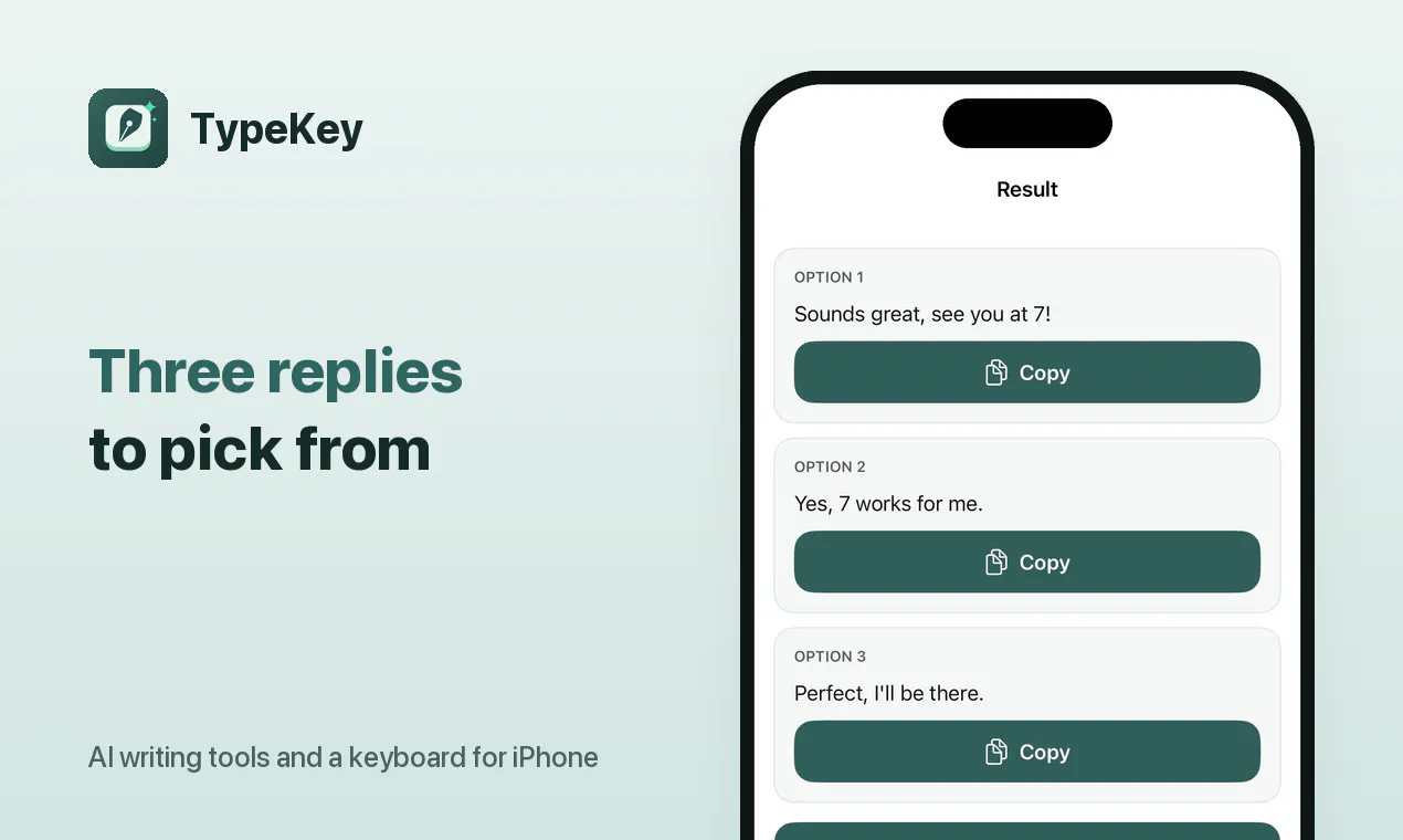TypeKey gallery image