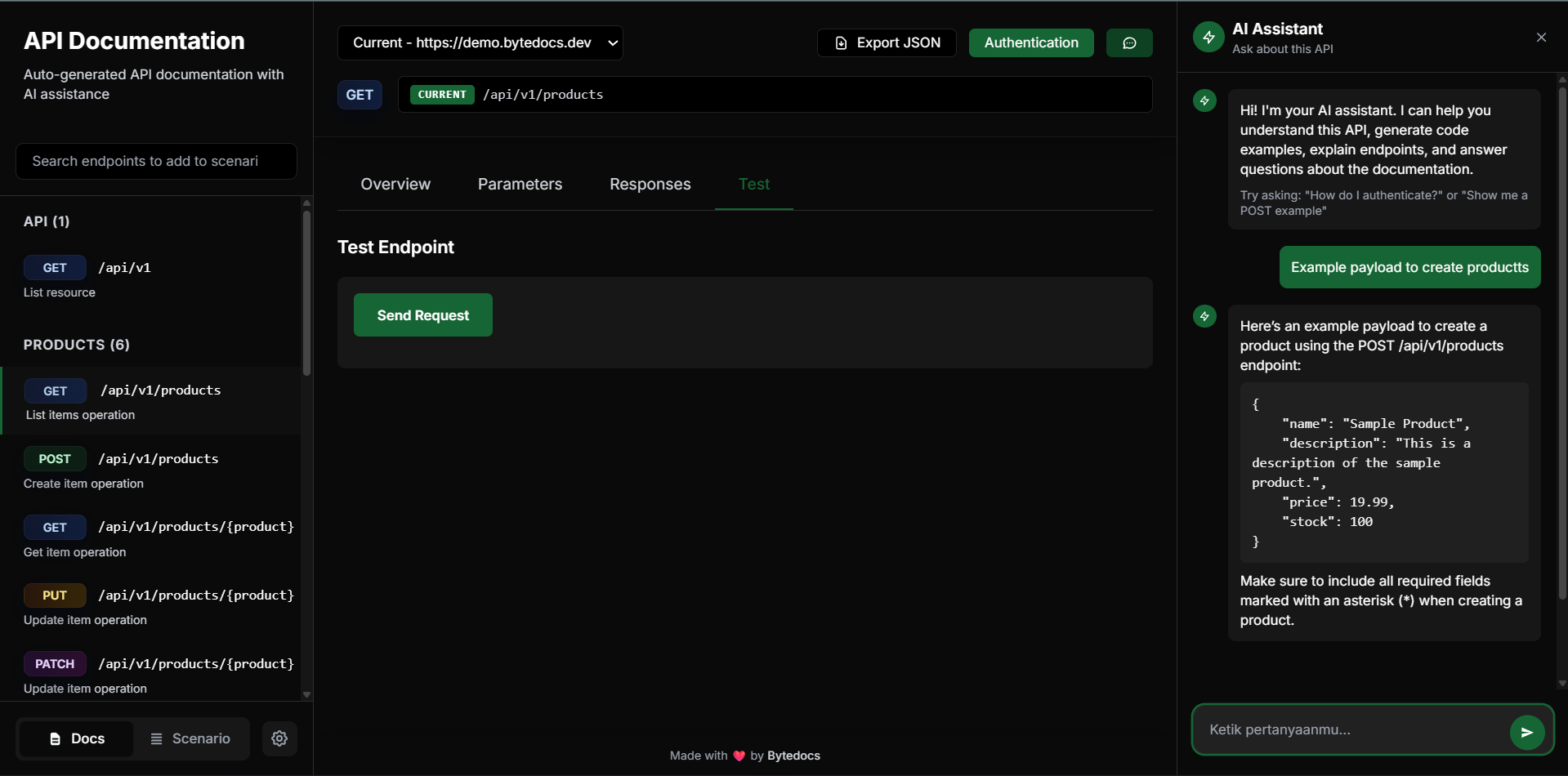 Média Bytedocs - Documentation de l'API de prochaine génération 2