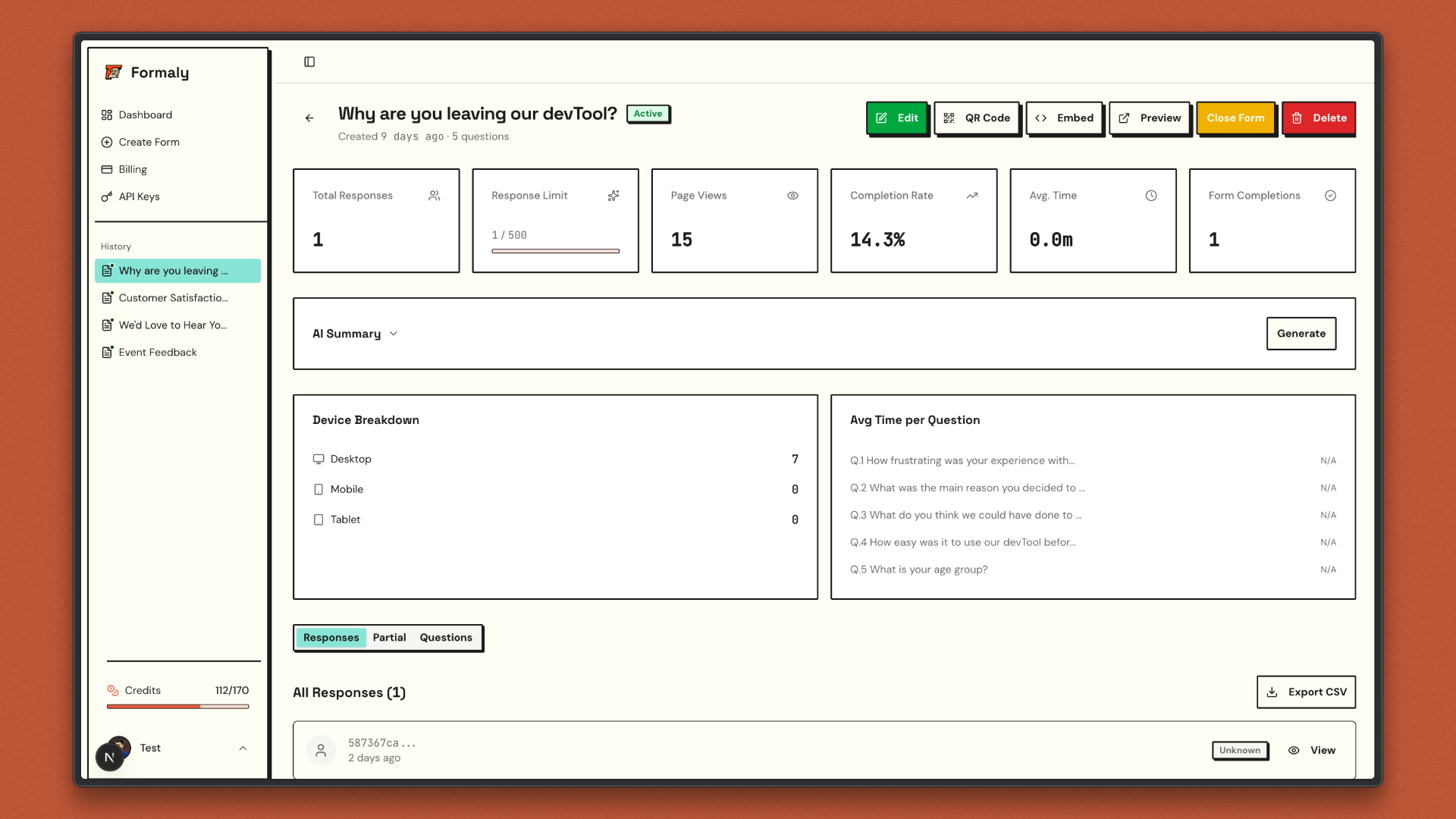 Formaly - Screenshot 3 showing product features and functionality