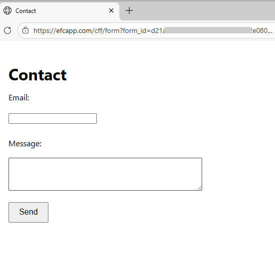 Contact Form Forwarder gallery image