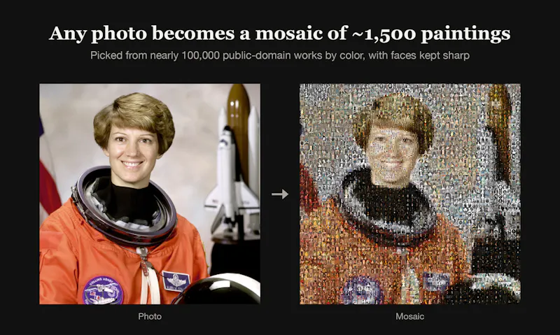 Mosaic screenshot 2