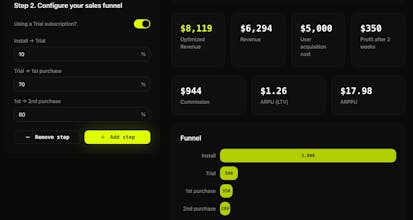 Subscription App Revenue Calculator gallery image