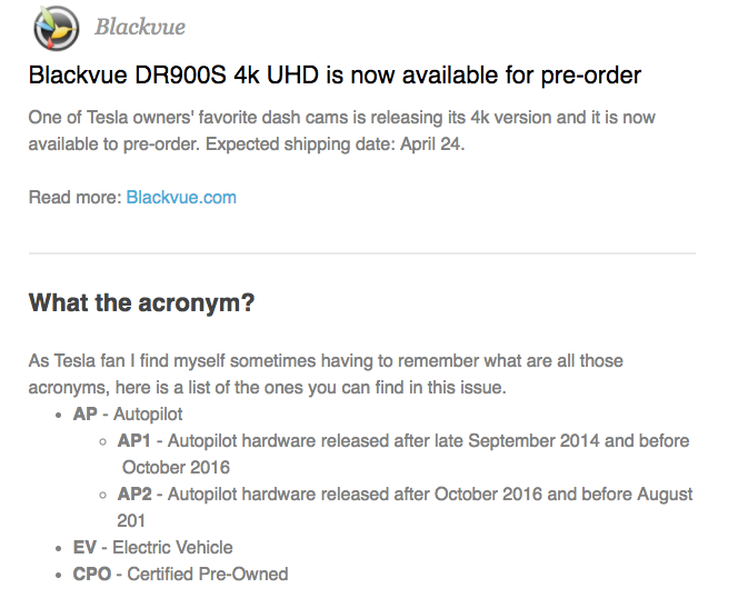 Tesletter gallery image