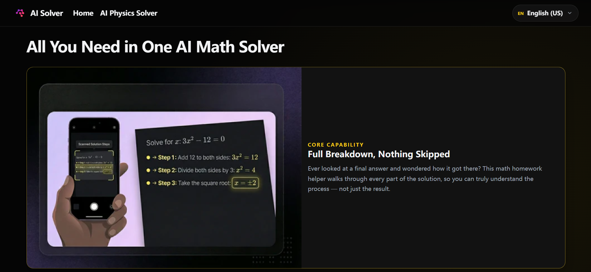 AI Math Solver gallery image